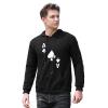 BAIKUTOUAN Ace of Spades Poker Men's Hoodies Pullover Casual Sweatshirts with Pockets Design view 2