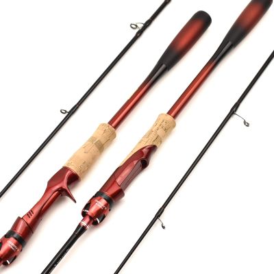 1.83M Lure Fishing Rod Solid Tips Casting/Spinning Fishing Rod Hard Carbon Rod Portable Travel Rod Lure 4-28g Pikes Trout Pole Trout Rod, surf Fishing Rod ZYHYD (Color : Casting Rod, Size : 1.83M)