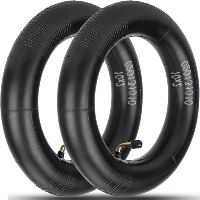 GYL 10 x 2.125 Inner Tube Replacement for Hiboy S2 Pro MAX Ninebot D40x D18W F30 F40 F65 Gotrax G4 Gmax Ultra Nanrobot D4 5 6+ Electric Scooter, 10x2/54-152 Smart Self Balancing Bike Wheel