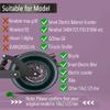 GYL 10 x 2.125 Inner Tube Replacement for Hiboy S2 Pro MAX Ninebot D40x D18W F30 F40 F65 Gotrax G4 Gmax Ultra Nanrobot D4 5 6+ Electric Scooter, 10x2/54-152 Smart Self Balancing Bike Wheel view 2