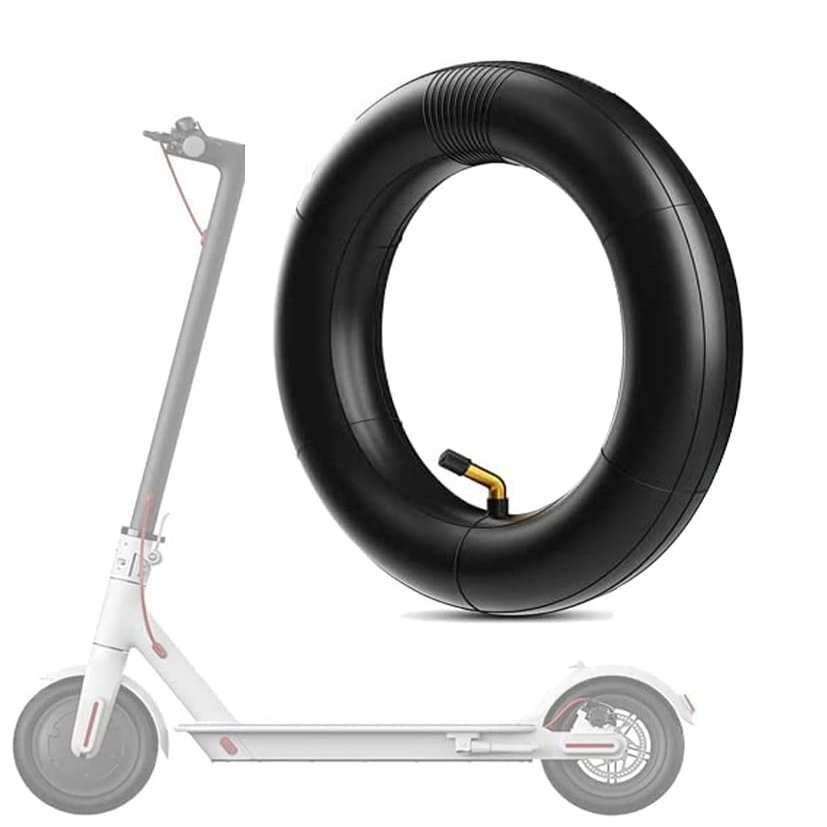 10" 10 x 2.125 Tyre Tire & Inner Tube Bent Valve Stem for Electric Scooter Smart Self Balancing Scooter 10 Inch Unicycle Wheel Inflated Spare Tire Replace Inner Tube