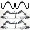 AUXPhome 2 Pack Wall Storage Display Rack - Bow Hanger Hooks Wall Holder - No Scratches - Hold up to 20 Lbs - Hold 2 Bows view 1