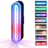 JINKEY Smart Bike Tail Light, Colorful Bright LED Bike Rear Light with USB Rechargeable Bike Turn Signals, Remote Control and Auto On/Off Brake Light Safety Flashlight for Bicycle view 1
