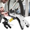 Jiawu Disc Brake Adapter, Mountain Disc Brakes, Aluminum Alloy Disc Brake Mounting Adapter Converter, Rear Wheel Heavy Duty Conversion Accessories, Easy Installation view 4