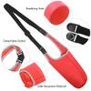 2 Pack 30oz Tumbler Carrier Holder,DanziX Neoprene Sleeve Replacement with Carrying Handle-Red view 4