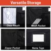 VISEMAN 15-Pocket Baseball Dugout Organizer - Hanging Equipment Rack for Helmets & Gloves - Includes 7 Fence Hooks & Carry Bag - Softball Team Gear view 3