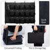 VISEMAN 15-Pocket Baseball Dugout Organizer - Hanging Equipment Rack for Helmets & Gloves - Includes 7 Fence Hooks & Carry Bag - Softball Team Gear view 4
