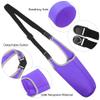 2 Pack 30oz Tumbler Carrier Holder,DanziX Neoprene Sleeve Replacement with Carrying Handle-Purple view 4