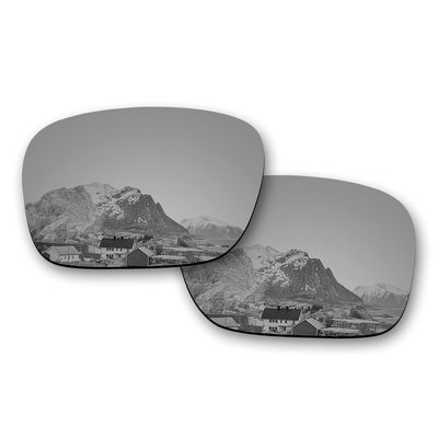 Puzzley Mirror Polarized Replacement Lenses for RayBan RB4264-58 Chromance Sunglasses - Silver Mirror Polarized