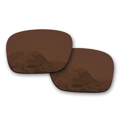 Puzzley Mirror Polarized Replacement Lenses for RayBan RB4264-58 Chromance Sunglasses - Retro Brown Polarized