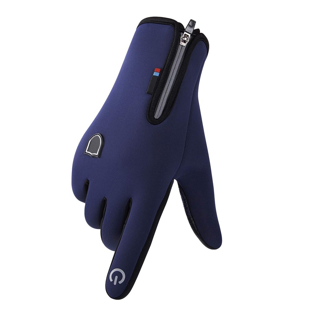 IPENNY Winter Warm Gloves Thermal Waterproof Handwear Mittens Full Finger Touchscreen Anti Slip Mitt Texting Hand for Hiking Skiing