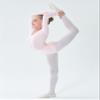 danswan Long Sleeve Leotards for Girls Toddler Kids Dance Ballet Gymnastic Bodysuit Outfit Leotard (6-7 Years, Ballet Pink) view 4