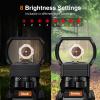 CVLIFE Reflex Sight, 1x28x40mm Red Dot Sight, 4 Adjustable Reticles Sight for 20mm Picatinny Rail, Red Dot Optics, Absolute Co-Witness view 4