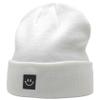 55cube Beanie Hats for Men Women White view 2