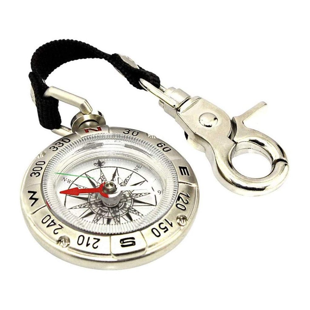 NCRD Camping Survival Compass Alloy Compass Kids Compass for Hiking Camping Hunting Outdoor Navigation Tool