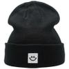 55cube Beanie Hats for Men Women Black view 2