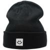 55cube Beanie Hats for Men Women Black view 3