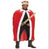Adult Red King Cape and Crown Set Standard view 1