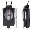 NCRD Multifunctional Compass, Metal Military Waterproof High Accuracy Compass with Map Measurer, Distance Calculator,Bubble Level Perfect for Outdoor Activities view 2