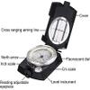 NCRD Multifunctional Compass, Metal Military Waterproof High Accuracy Compass with Map Measurer, Distance Calculator,Bubble Level Perfect for Outdoor Activities view 4