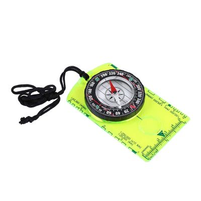 NCRD Multifunctional Compass Handheld Compass ith Magnetic Needle and Directional Arrow, Orienting Lines Compass and Lanyard