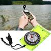 NCRD Multifunctional Compass Handheld Compass ith Magnetic Needle and Directional Arrow, Orienting Lines Compass and Lanyard view 2