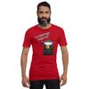 Greetings Warrior - Namazu Fantasy Short-Sleeve Unisex T-Shirt Red view 1