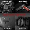 4-Pack Magnetic Ammunition Holder, Gun Magnet Double Sided,Gun Magazine Storage/Organizer in Shelf, Cabinet, Locker, Vault, Desk,Door, Ammo Gun Safe Accessories Mount for Pistol, Handgun Mags&Clips view 4