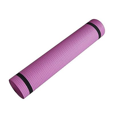 Yoga Mat Anti-skid Sports Fitness Mat 6MM Thick EVA Comfort Foam yoga matt for Exercise, Yoga, and Pilates Gymnastics mat (6mm-pink)