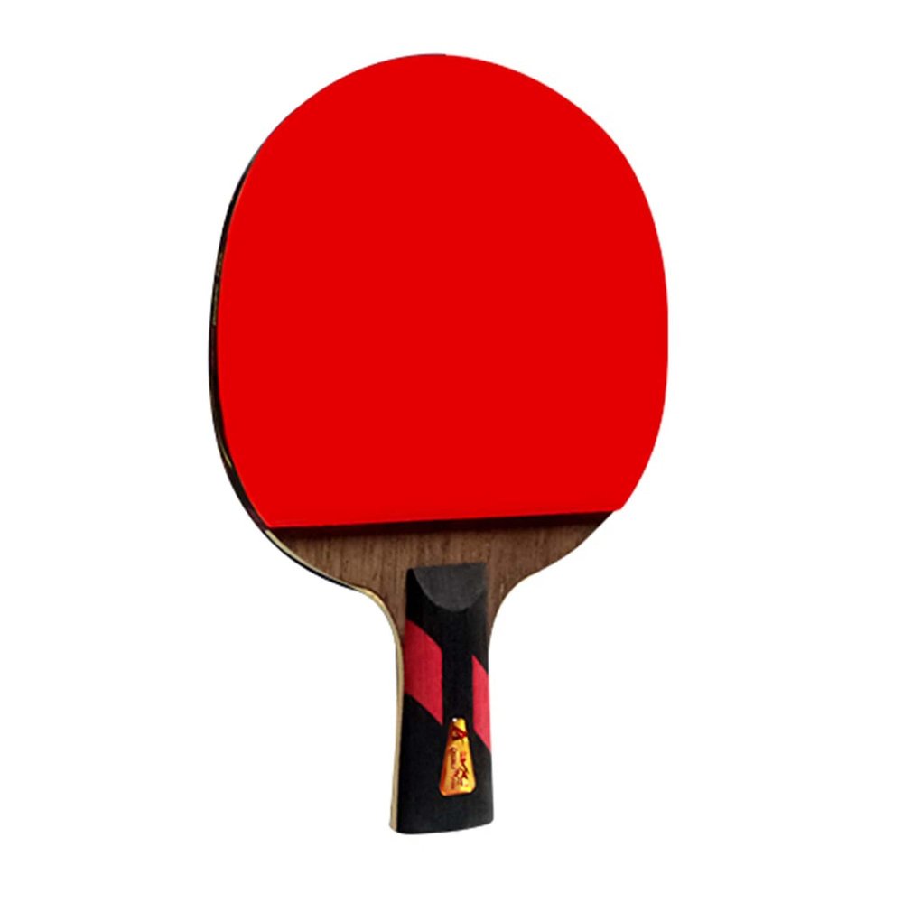 LINGOSHUN Ping Pong Racket Set High-Performance,Professional Table Tennis Paddle, ITTF Approved Rubber for Tournament Play,5-ply Wood / 7 Stars/Short Handle