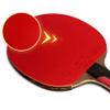 LINGOSHUN Ping Pong Racket Set High-Performance,Professional Table Tennis Paddle, ITTF Approved Rubber for Tournament Play,5-ply Wood / 7 Stars/Short Handle view 3
