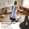 TONBUX Wide Bike Seat for for Men & Women, Comfortable Peloton Bike Seat Cushion, Large Bicycle Seat for Stationary, Exercise, Ebike, Cruiser, Mountain Bike view 3