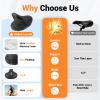 TONBUX Wide Bike Seat for for Men & Women, Comfortable Peloton Bike Seat Cushion, Large Bicycle Seat for Stationary, Exercise, Ebike, Cruiser, Mountain Bike view 2