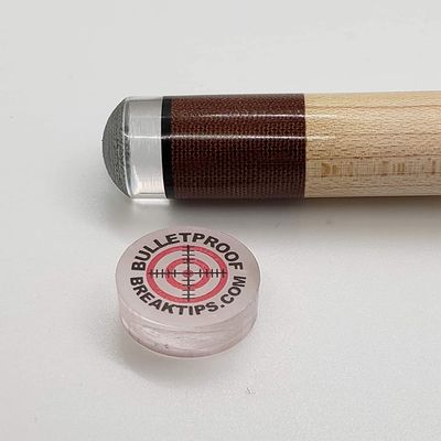 Bulletproof Break Tips. Finally, a Break/Jump tip That is Clearly Superior to All The Other Options on The Market! More Powerful Than Phenolic! Jump with Spin and Draw! Free Patch & Sticker! (5)