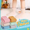Eyean Baby Wool Grip Sock Soft Winter Warm Thick Non Slip Toddler Boy Girls Crew Socks For Children 6 Pairs (Solid Color-A, 1-3 Years) view 2