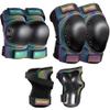 Adult/Kids/Youth Knee Pad Elbow Pads, XINDAER Womens Skate Protective Gear Set 3 in 1 Knee and Elbow Pads Wrist Guards for Skateboard, Roller Skates, Skating, Scooter, Inline Skates, Cycling view 1