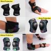 Adult/Kids/Youth Knee Pad Elbow Pads, XINDAER Womens Skate Protective Gear Set 3 in 1 Knee and Elbow Pads Wrist Guards for Skateboard, Roller Skates, Skating, Scooter, Inline Skates, Cycling view 4