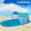 Beach Tent,Large Automatic Instant Pop Up Beach Shade,Portable Sun Shelter,Anti UV Baby Tent with Carrying Bag Fit for 2 Person view 4