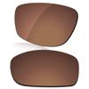 LenzReborn Polarized Lens Replacement for Oakley Gauge 8 M OO4124-57mm Sunglass - Rust Brown - Polarized view 1