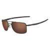 LenzReborn Polarized Lens Replacement for Oakley Gauge 8 M OO4124-57mm Sunglass - Rust Brown - Polarized view 2