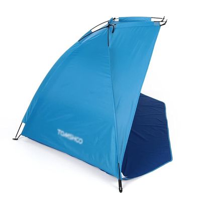 Beach Tent Portable Sun Shelter Anti-UV Camping Tent Easy Assembly,for Outdoor Activities Beach Traveling Family Adults (Color : A)