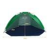 Beach Tent Portable Sun Shelter Anti-UV Camping Tent Easy Assembly,for Outdoor Activities Beach Traveling Family Adults (Color : A) view 2