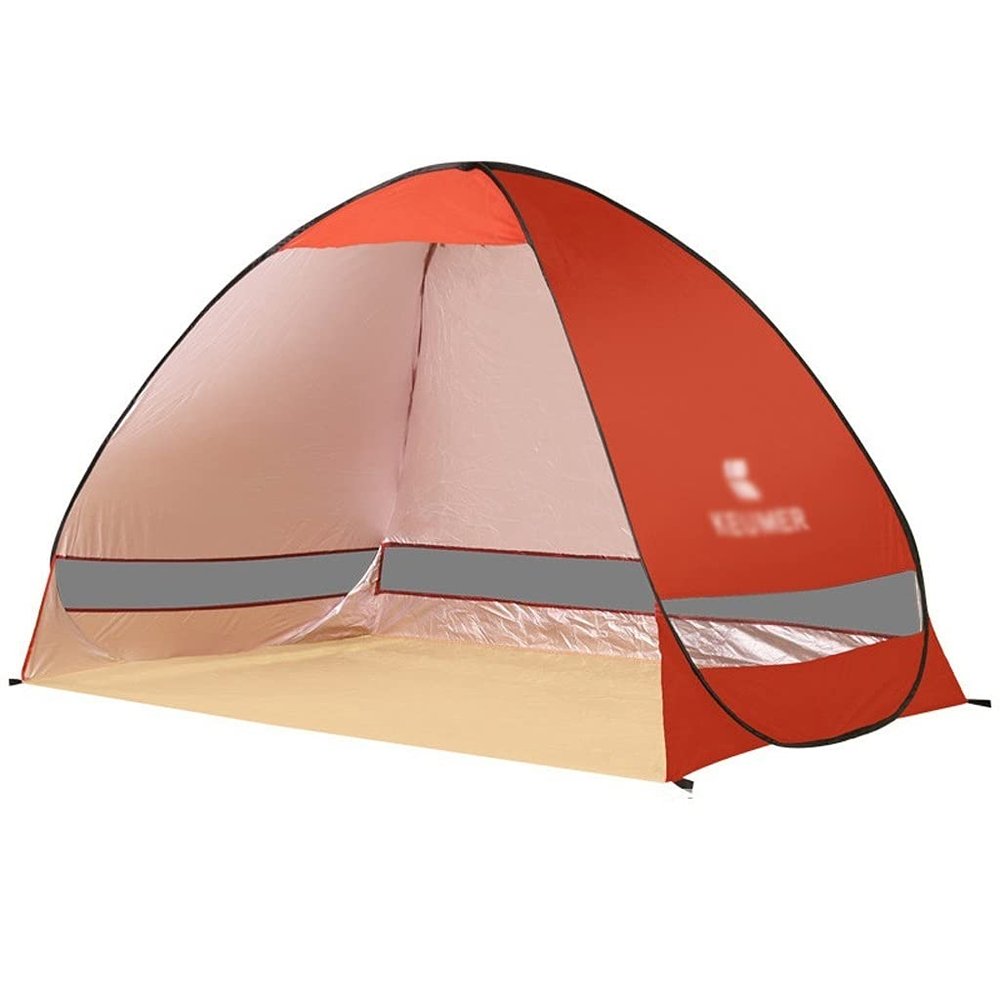 Pop Up Beach Tent Instant Portable Sun Shade Shelter 2 Persons UPF 50+ with Extendable Floor Automatic Easy Up Tent (Color : Green)