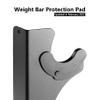 Lovind Horizontal Barbell Rack 4 Bars Holder Wall Mounted Barbell Holder Barbells Storage Rack Weight Bar Holder for Gym view 3