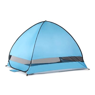 Pop Up Beach Tent  UPF 50+ UV Sun Protection Beach Shade Tent for Kids & Adults 2-4 Person Sun Shelter with Carry Bag