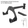 ROADGIVE Bike Wall Mount - Horizontal Bicycle Bike Wall Hanger in Indoor Storage or Garage - Wall Mounted Bike Rack - Adjustable Bike Hanger, Wall Bike Rack Hooks view 2