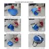 Premium Beach Tent Easy Setup,Pop-up Sun Shelter with UPF 50+ Rated Sun Protection & Extended Porch - Beach Essentials view 3