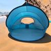 Beach Tent,UPF 50+ Sun Shelter,Lightweight Beach Sun Shade,Automatic Sun Umbrella,Pop Up Sun Shelter Fit 2-3 Person (Color : Gray) view 4