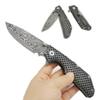 PUWANGDA Pocket Folding Knife Tactical Knife for Camping Hunting Hiking, with 7Cr17 Stainless Steel, with Titanium Coated Blade + Safety Liner-Lock + Belt Clip, WSteel Handle view 1