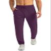 G Gradual Men's Sweatpants with Zipper Pockets Tapered Joggers for Men Athletic Pants for Workout, Jogging, Running (Wine Red, Medium) view 2